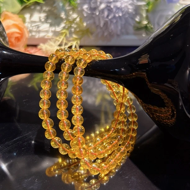 A315 卡6三圈金发手串[多样性发一]