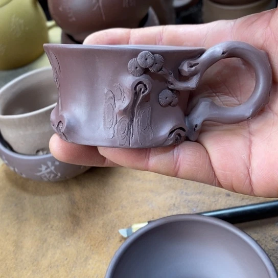 紫砂茶杯@****香宜兴紫砂