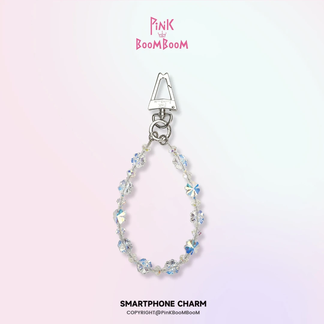 PinKBooM原创新款华子风叶飘手机链