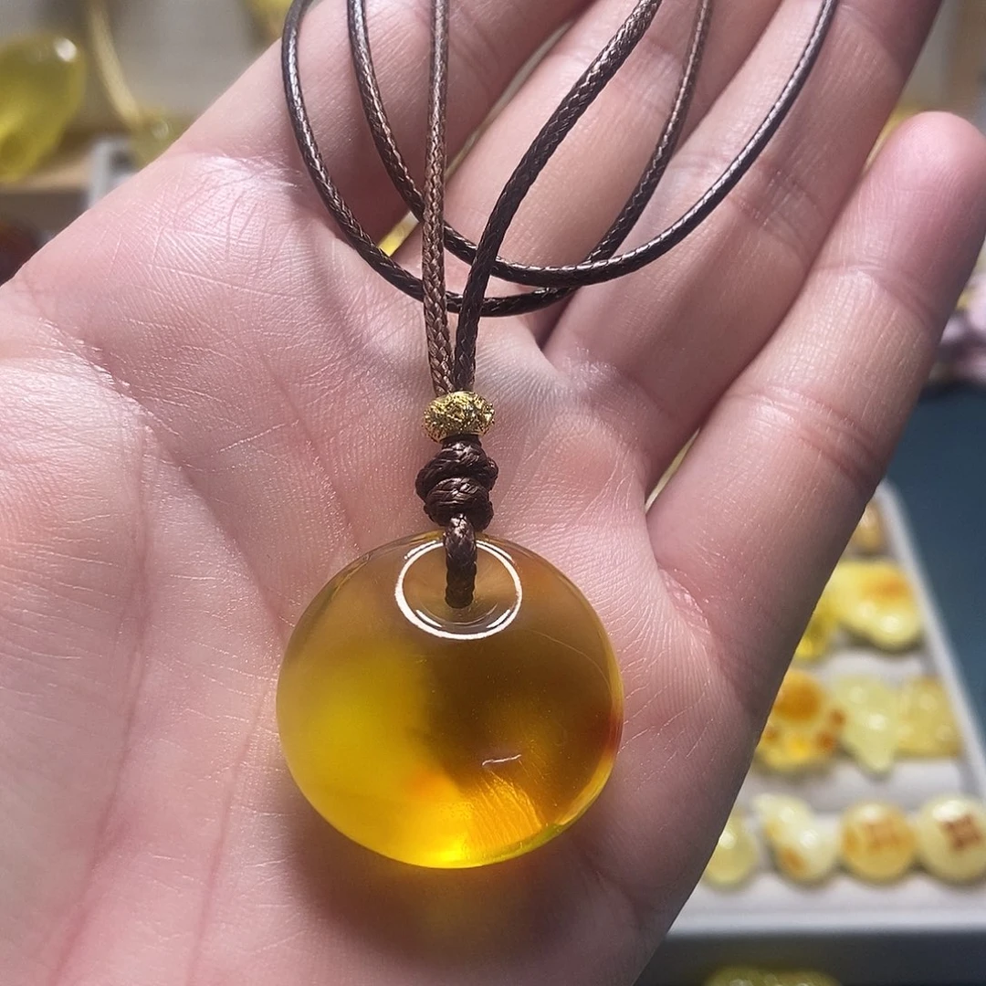 琥珀未镶嵌裸石天然琥珀蜜蜡