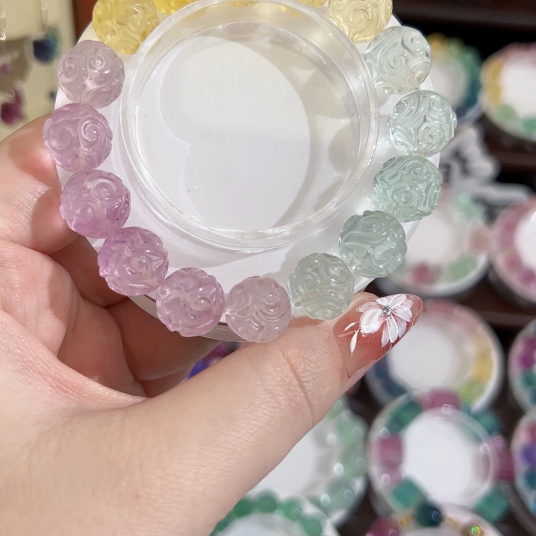 萤石手串未镶嵌我****律