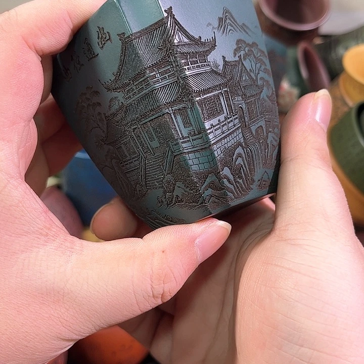 茶杯紫砂全手工紫砂主人杯