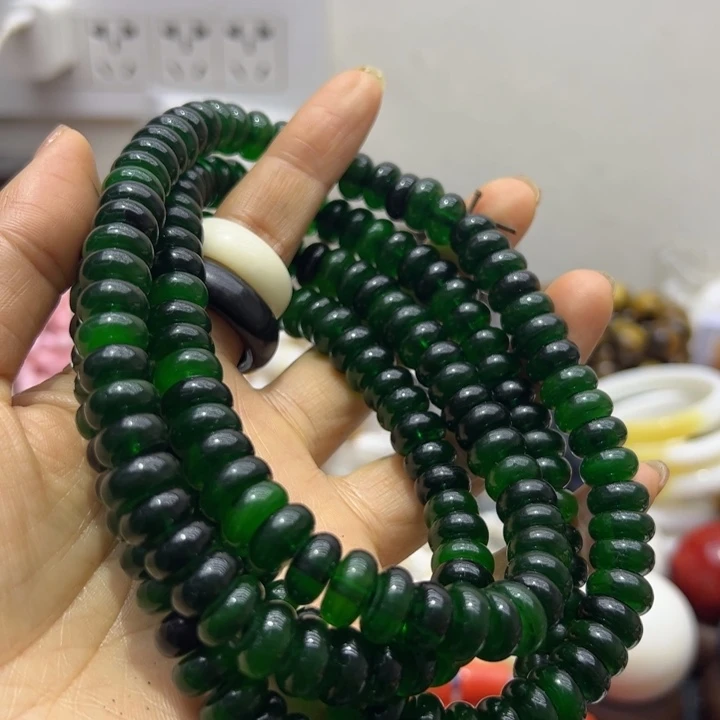 木质非金属1.1/108算盘绿树皮壁挂