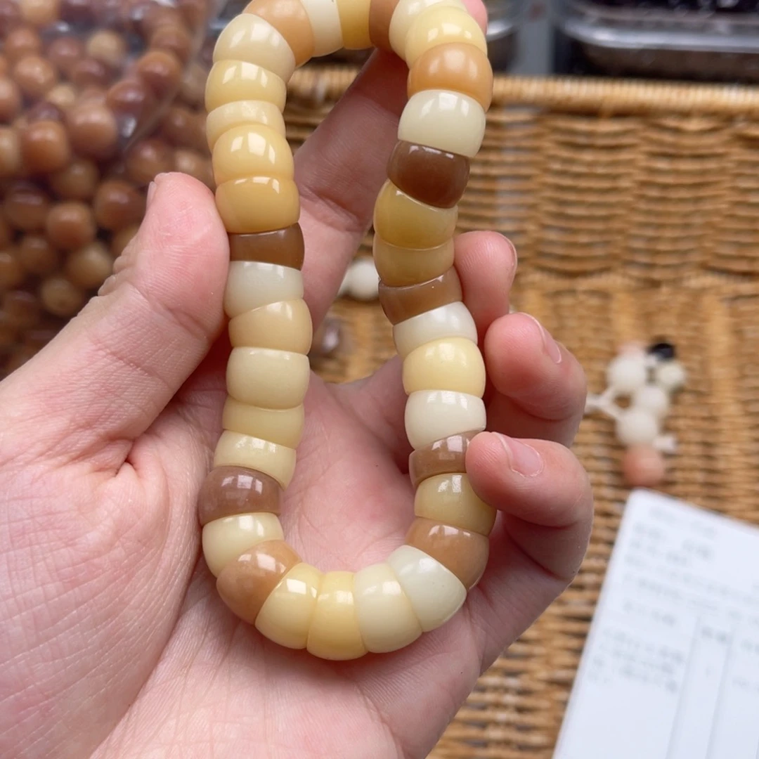 白玉菩提吊坠z/10-11mm/108瑕疵