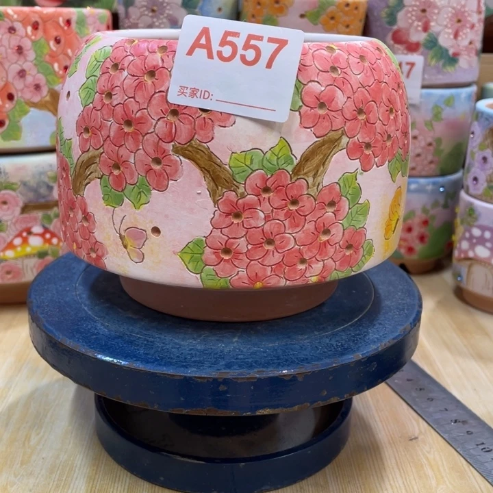 多肉花盆收口花盆