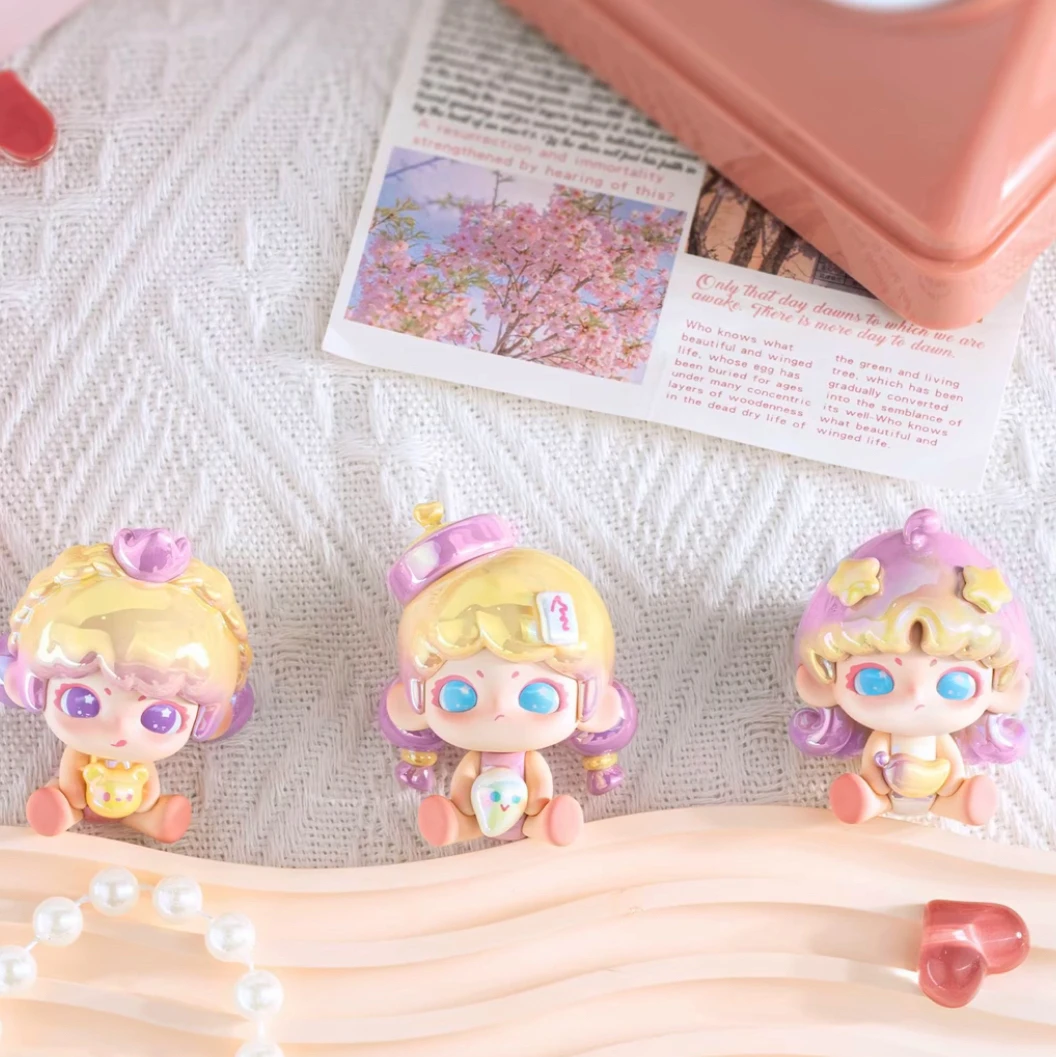 【拆盒】LANCY LULU自由是不被定义的彩色系列潮玩盲盒萌粒