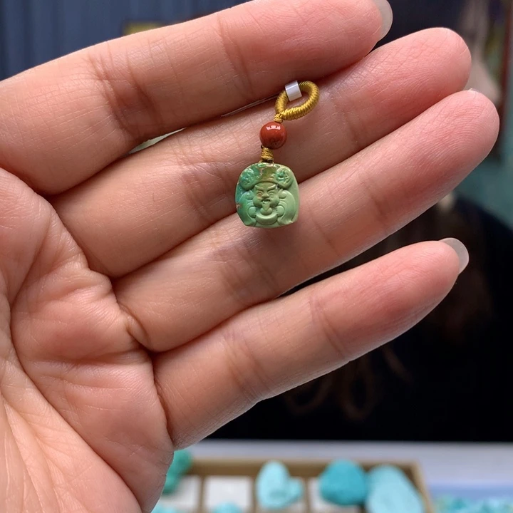 绿松石未镶嵌配饰