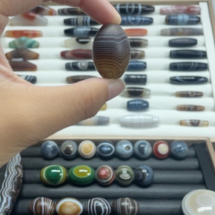 玛瑙/玉髓合金颈饰