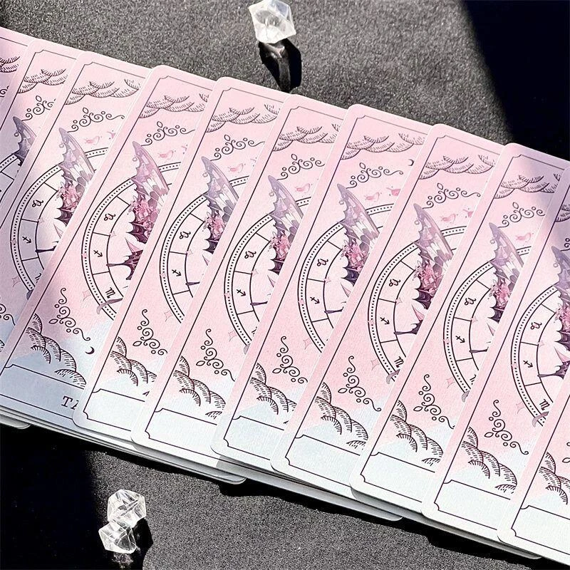 Tarot韦斯特粉色蝴蝶塔罗牌卡牌初学者韦特卡牌游戏团建聚会塔牌