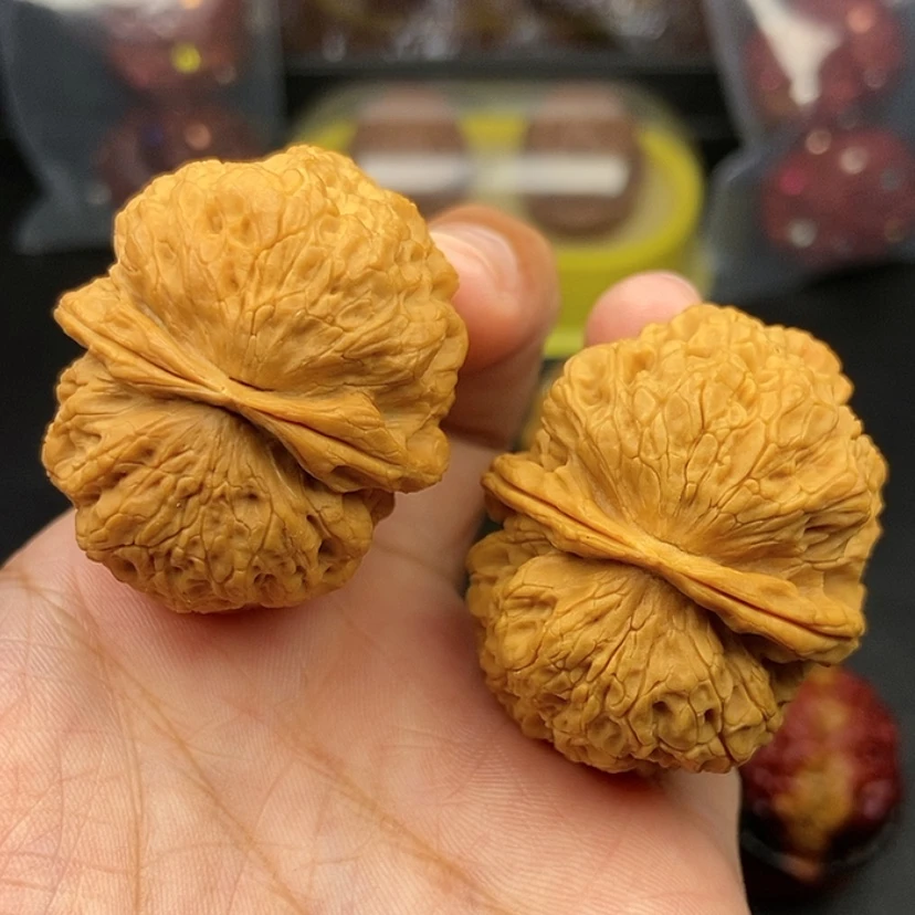 【闪购商品】把件文玩核桃40尺铁狮子头