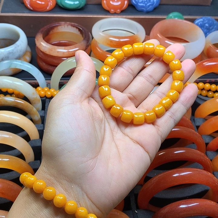 石英质玉未镶嵌手链