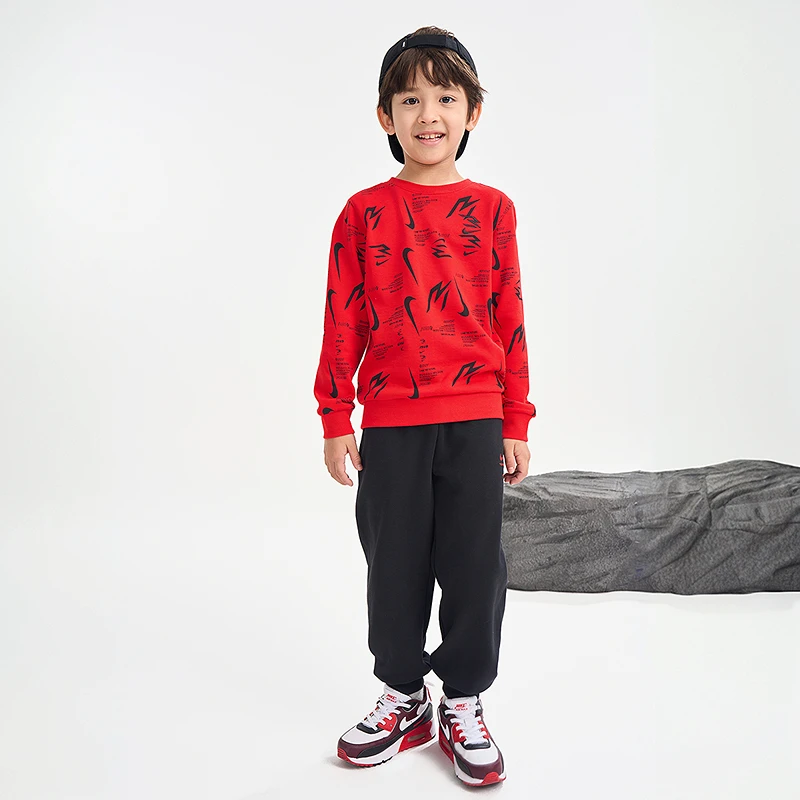 Nike 3Brand耐克儿童套装春秋大童卫衣长裤两件套RWN-T8-1240