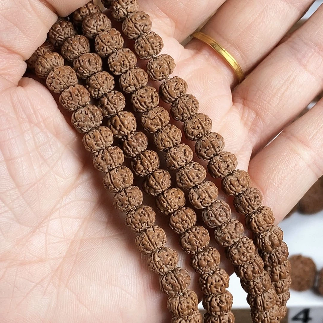 手串金刚菩提原生态精品玉石梅花108