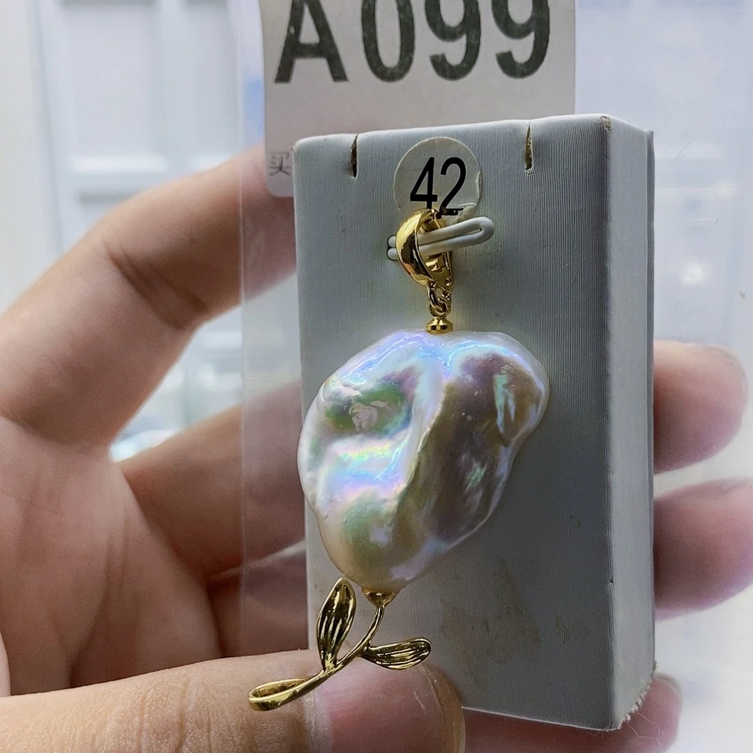 合金淡水珍珠颈饰