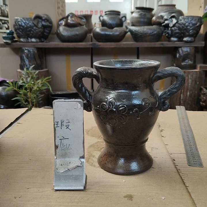 紫砂花盆色差瑕疵20333333333