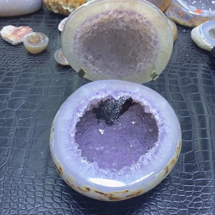 未镶嵌珠宝半成品紫晶用****7