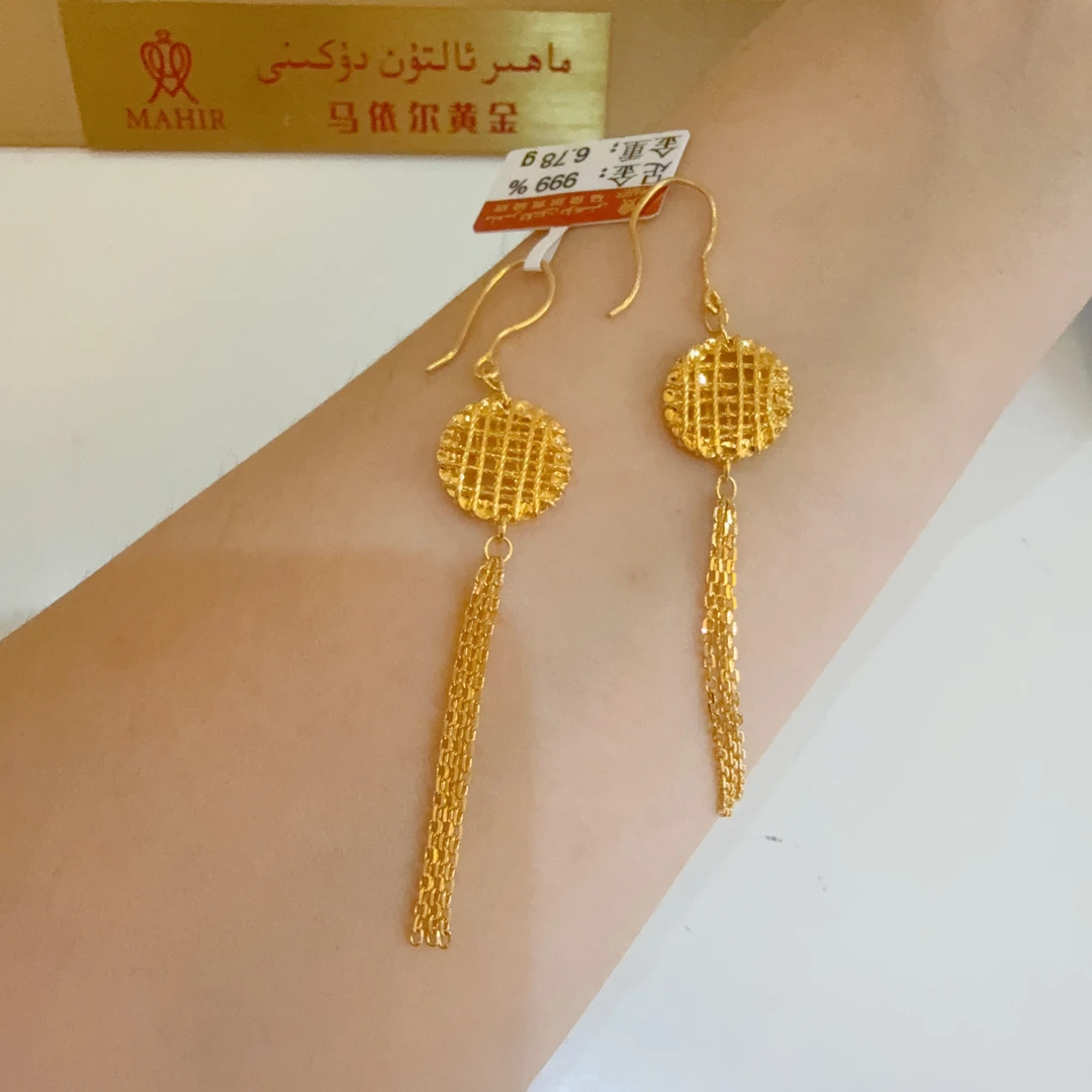 足金耳环6.78克(860/克)