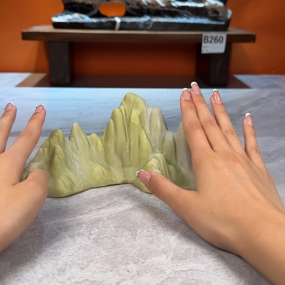 摆件乐*灵璧石雕刻奇石摆件