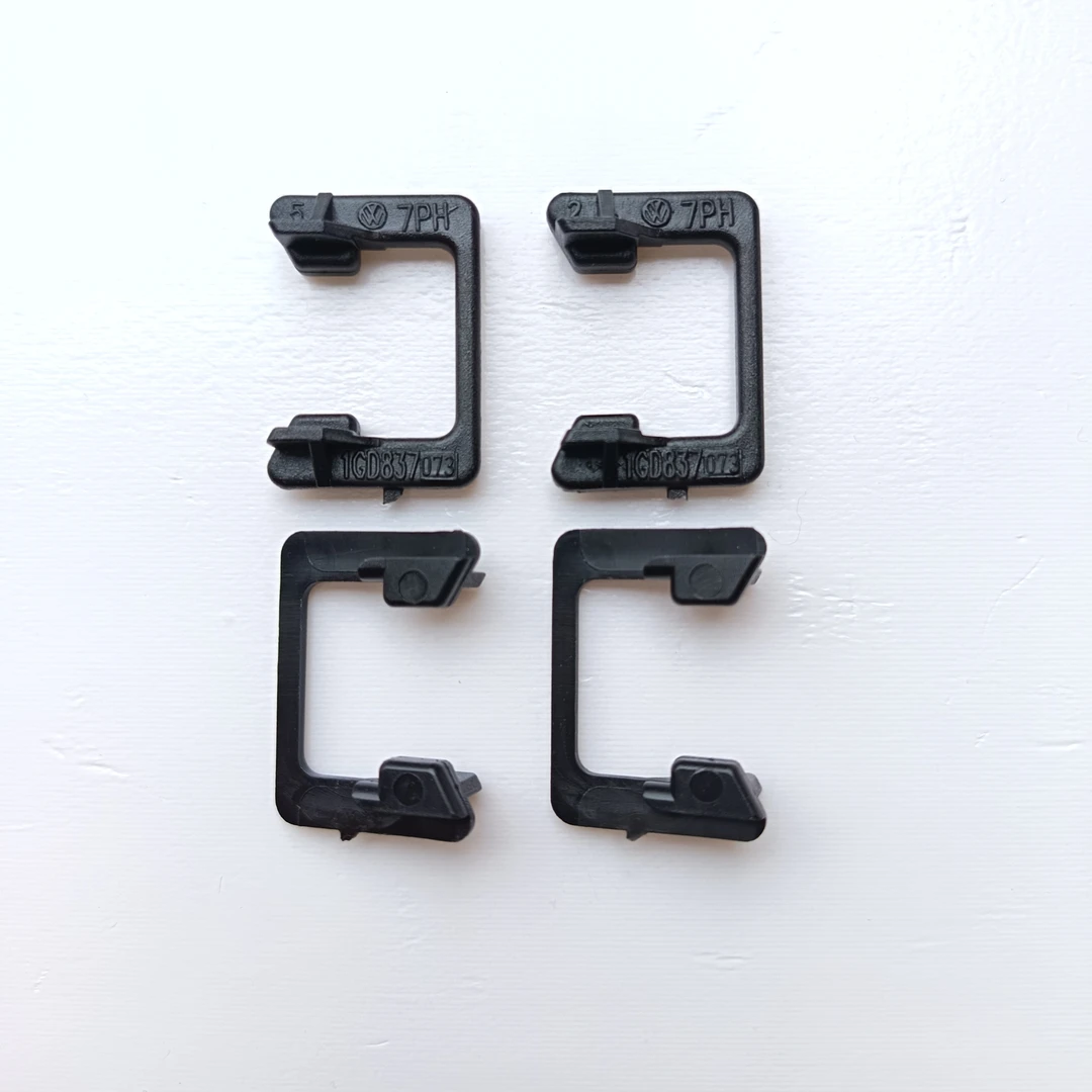 03-12款捷达车门拉手卡扣原厂外门把手卡扣