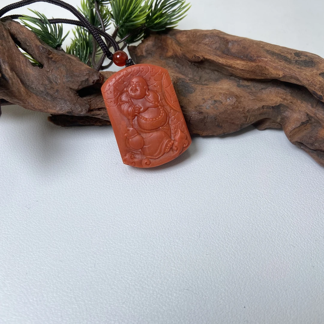 【央网专属】瓦西南红玛瑙大师雕刻件 CY6300A1225（多样性发其一）