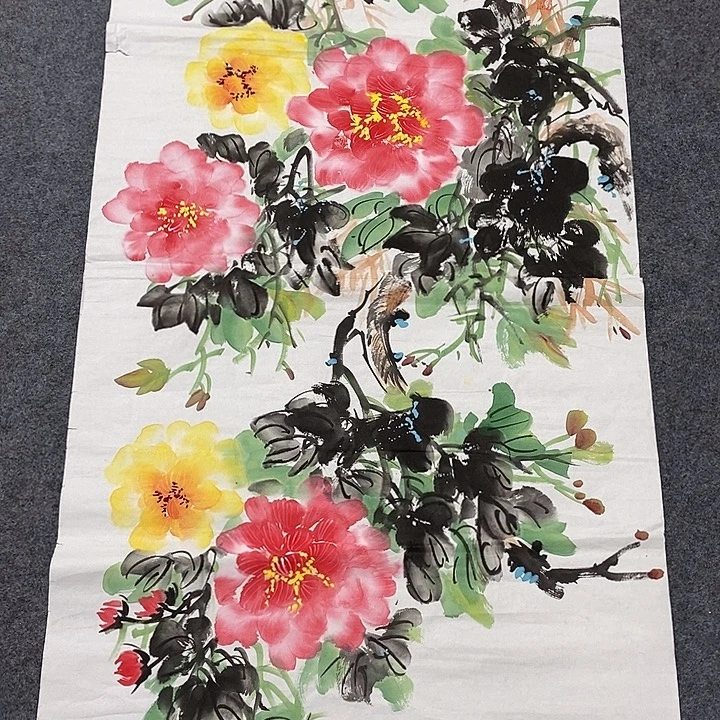 国画国画作品手绘