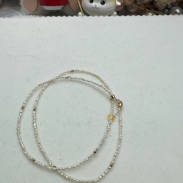 海水珍珠18K金镶嵌颈饰