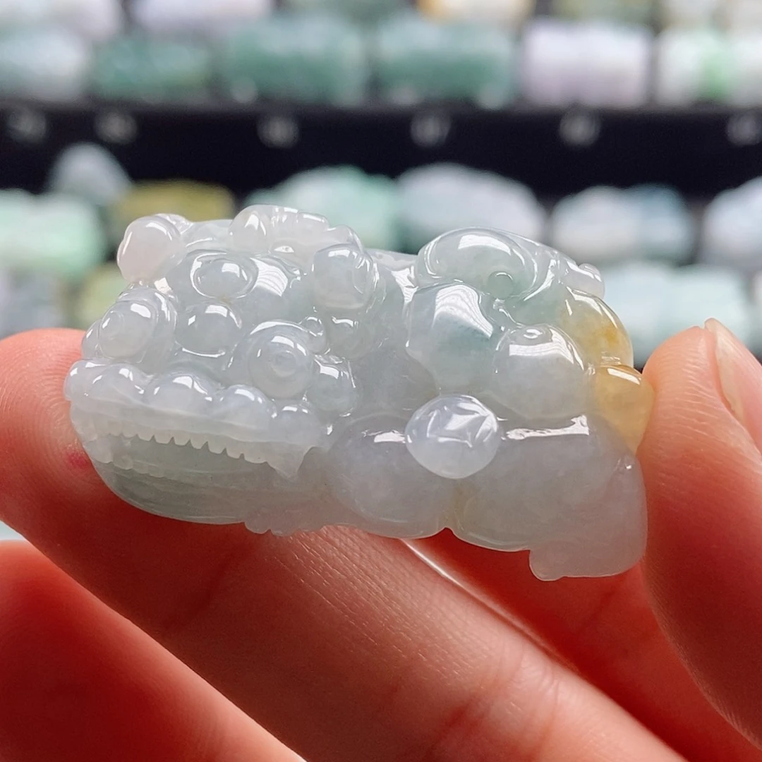 颈饰未镶嵌翡翠翡翠貔貅