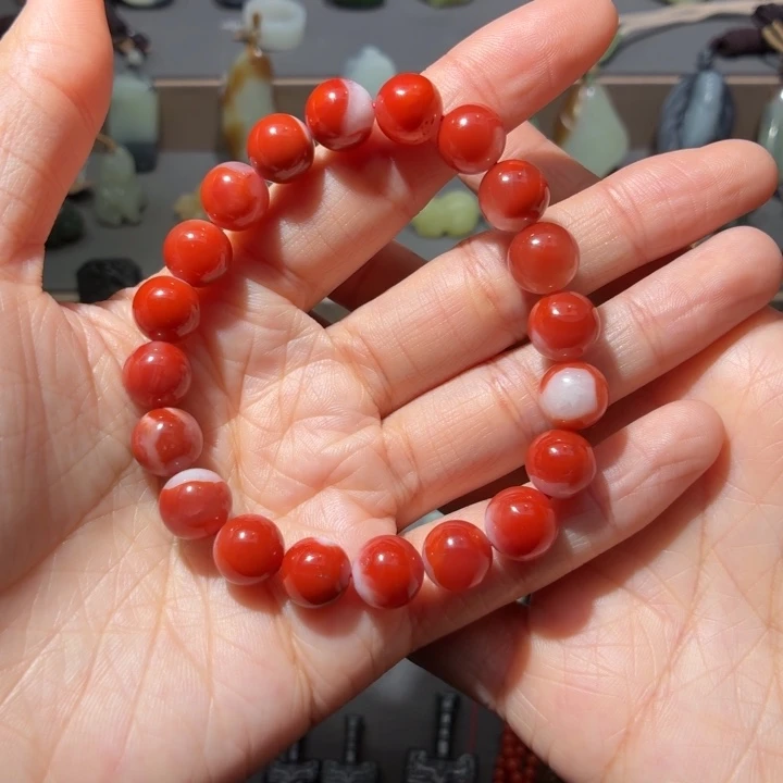 南红玛瑙未镶嵌颈饰