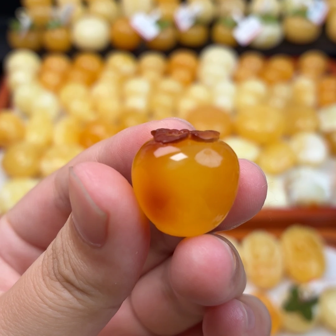 蜜蜡未镶嵌毛衣链蜜蜡