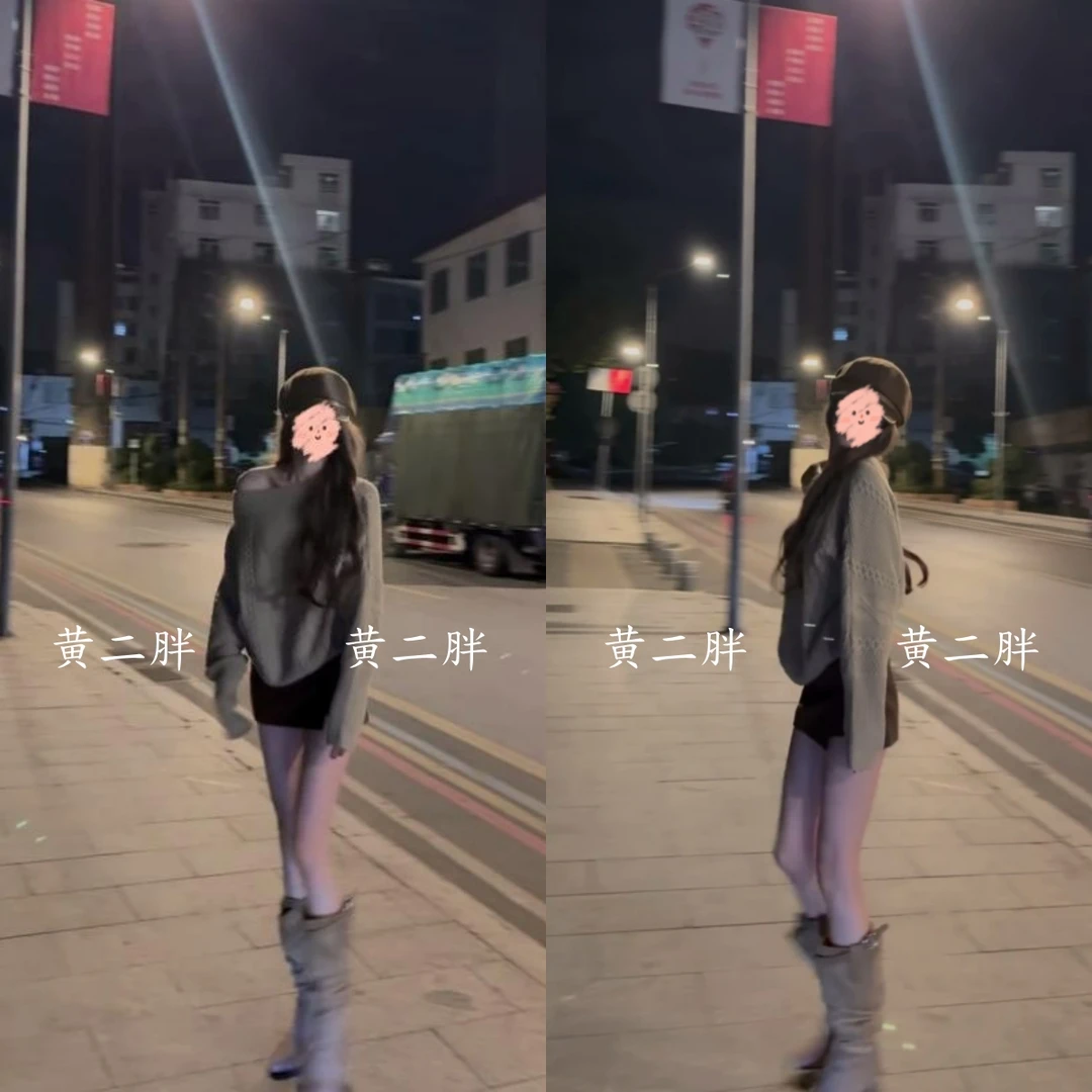 韩系复古绞花长袖毛衣女秋冬季新款慵懒简约套头针织上衣+半身裙