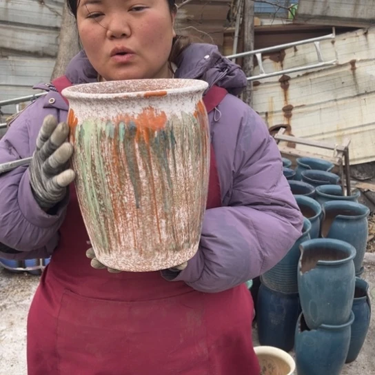 红陶口20高25正品