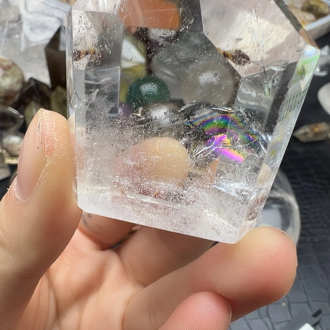 珠宝半成品水晶未镶嵌322水晶