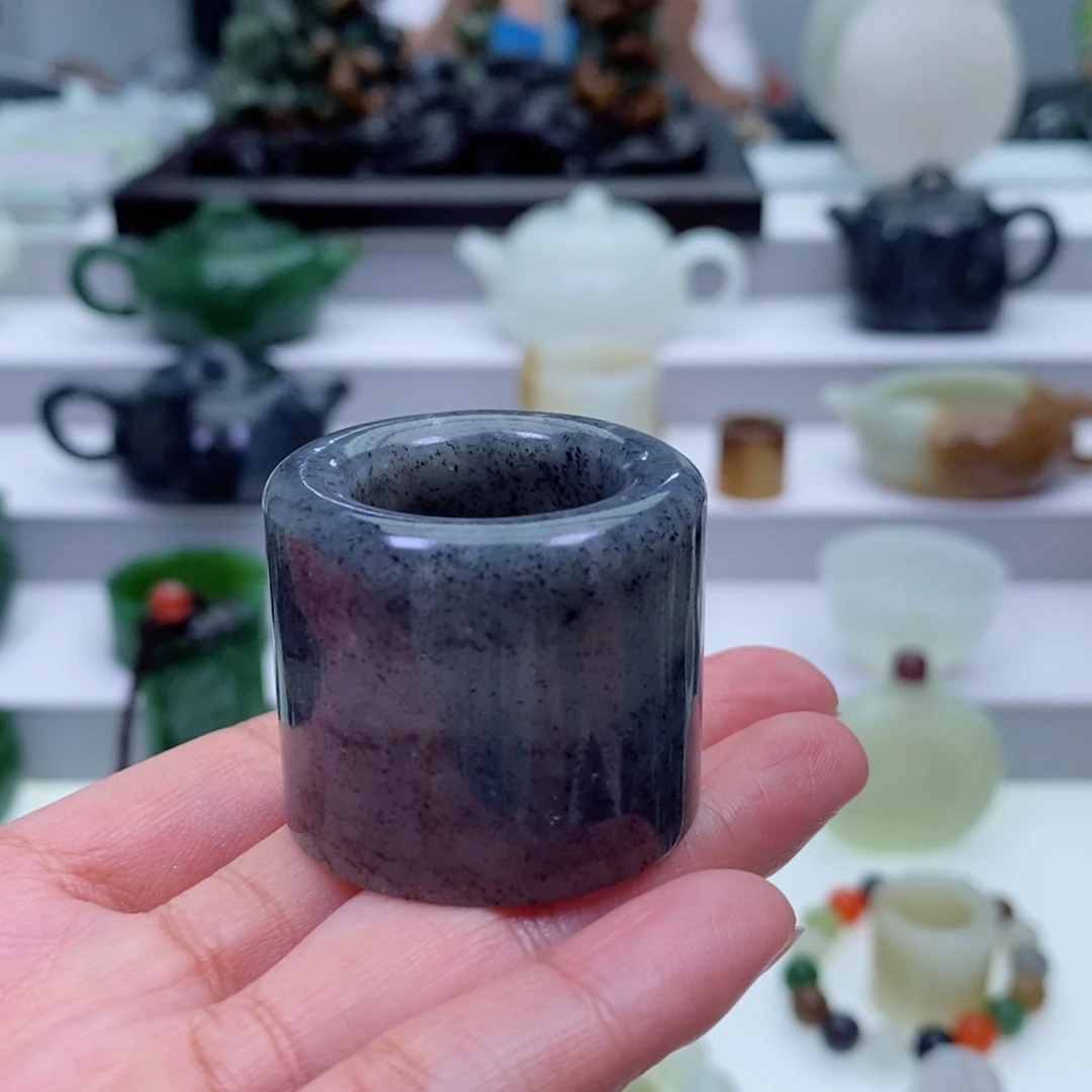 和田玉未镶嵌挂件绍*扳指