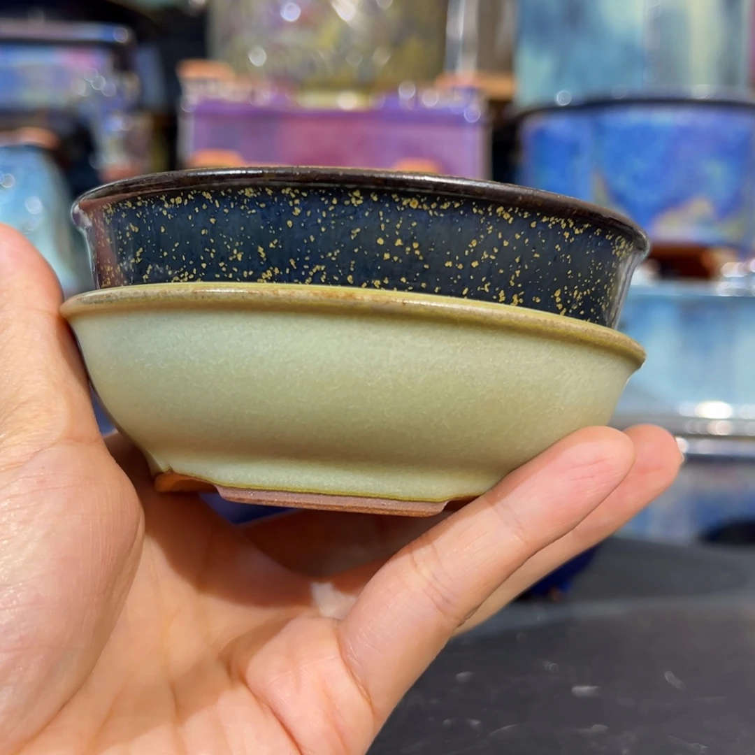 成*稻当代盆景花盆……