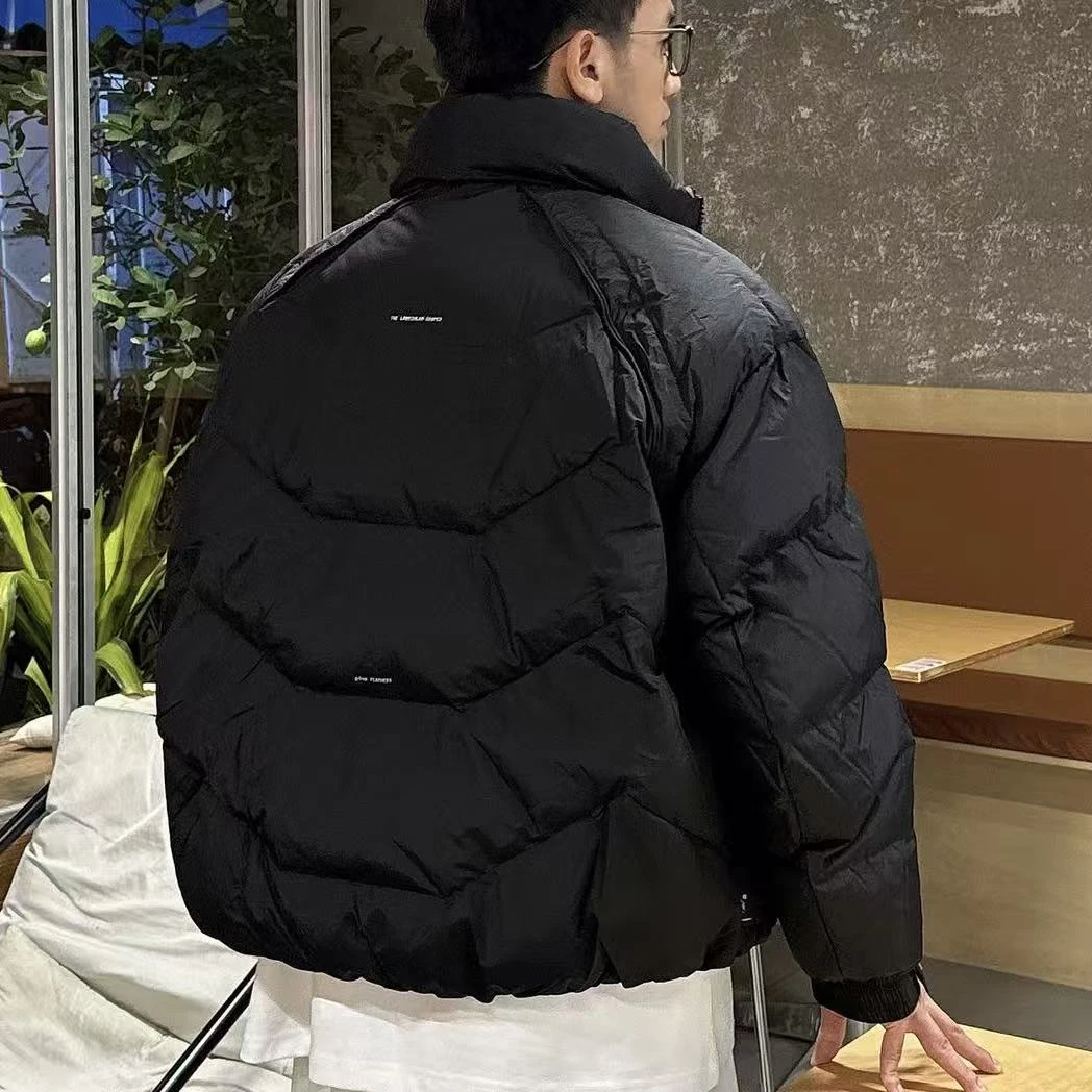 xy-8752冬季新款日常休闲保暖男女同款立领羽绒服外套鸭绒外套