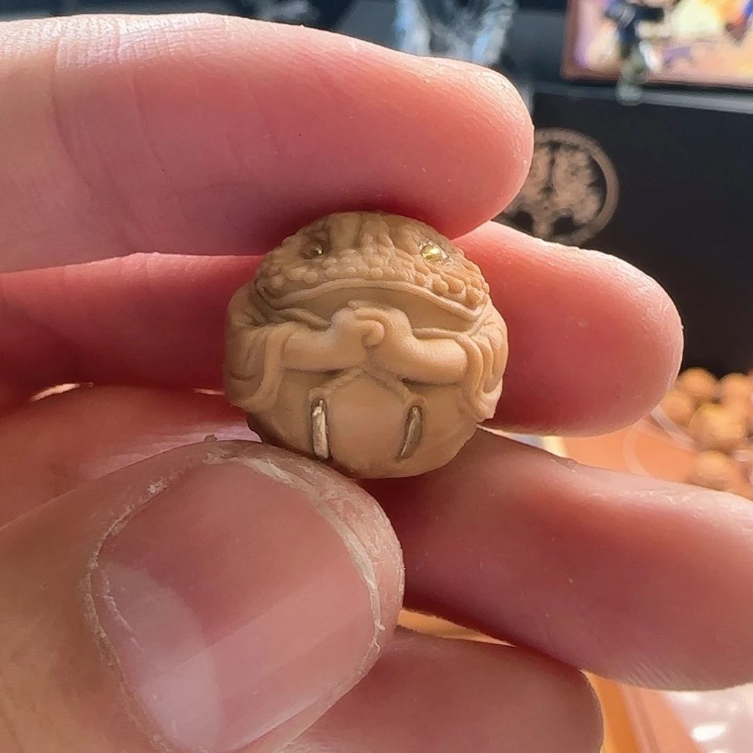 猴头核桃吊坠双节棍文太