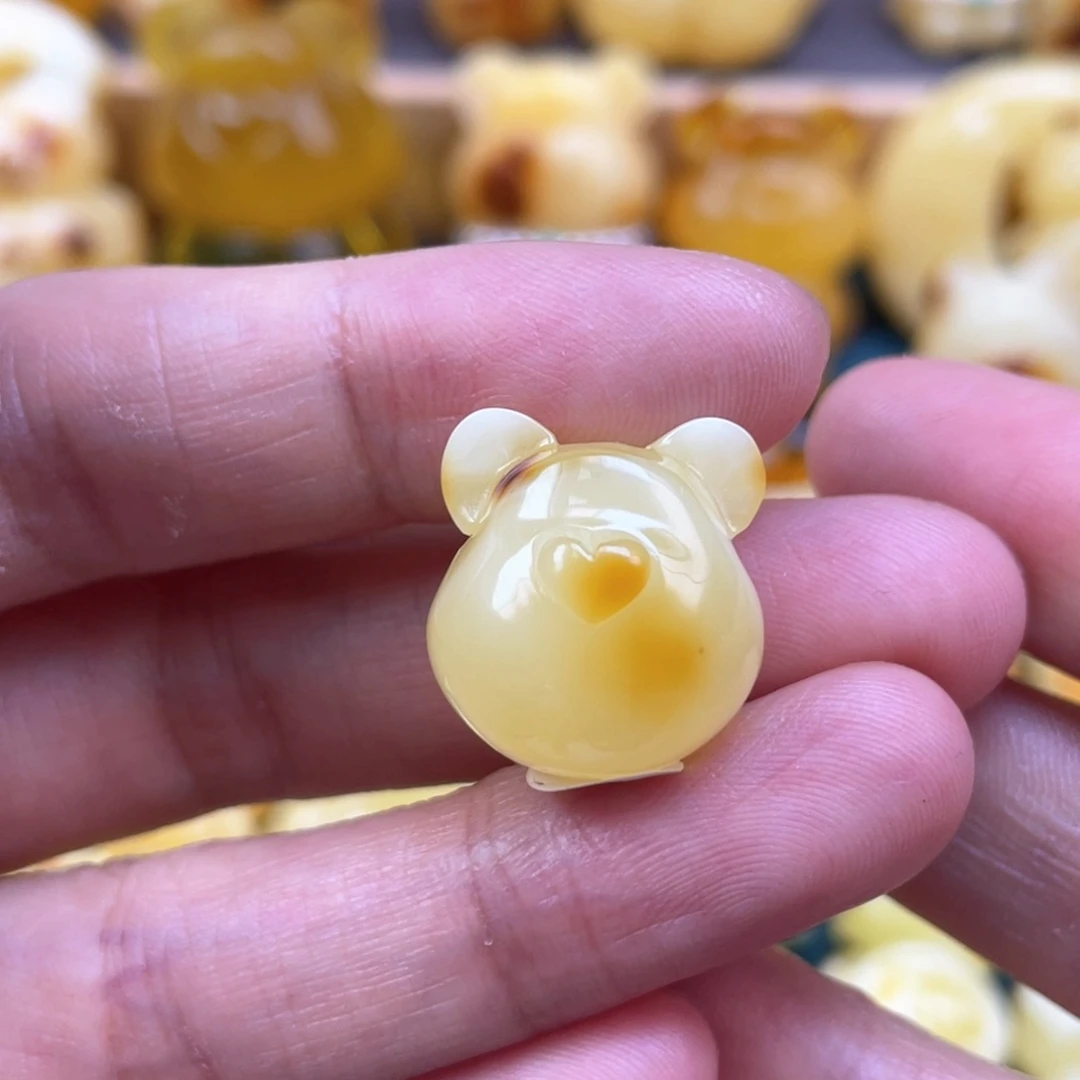 未镶嵌琥珀裸石蜜蜡