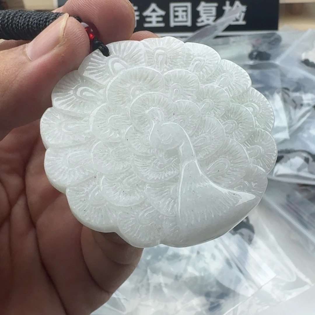 颈饰未镶嵌翡翠天然缅甸A货翡翠