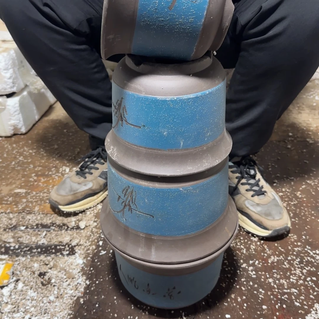 紫砂花盆口径18.12/14.10口径