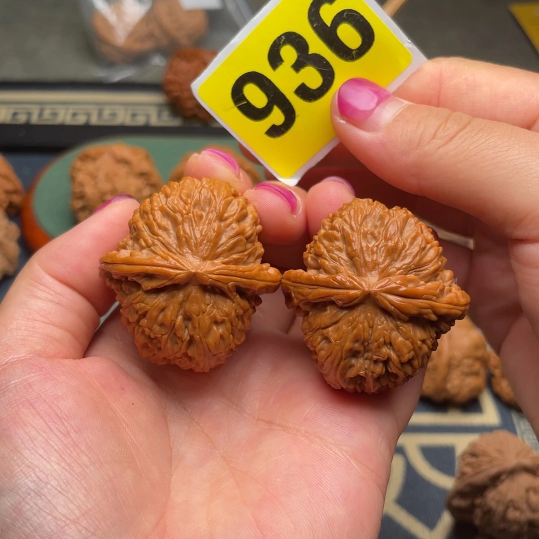 文玩核桃吊坠38全品白狮子936号