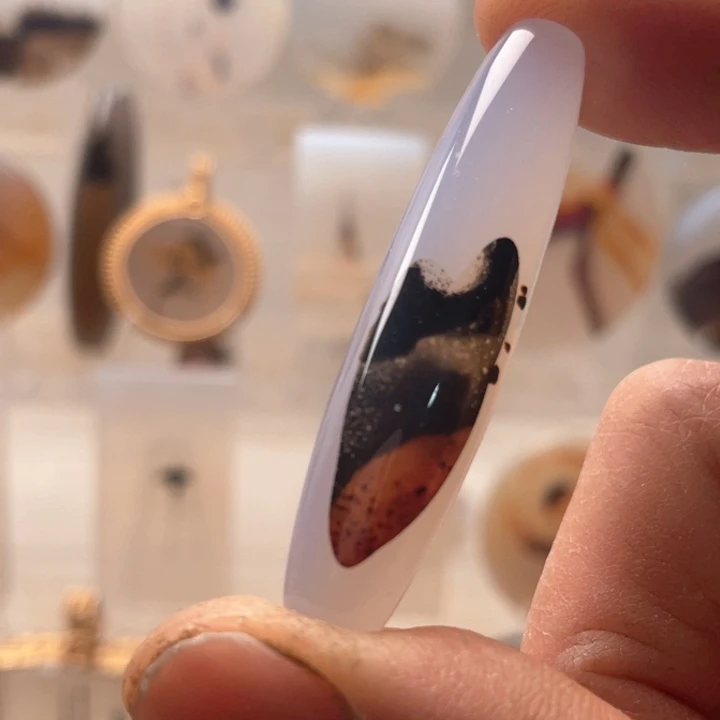 未镶嵌吊坠(不含链)玛瑙/玉髓