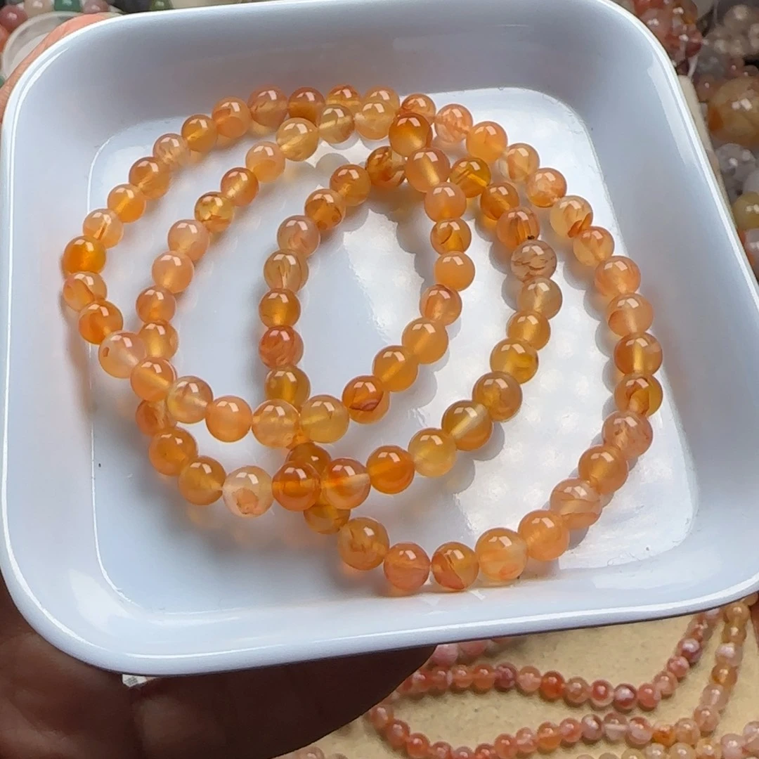未镶嵌玛瑙/玉髓珠宝半成品