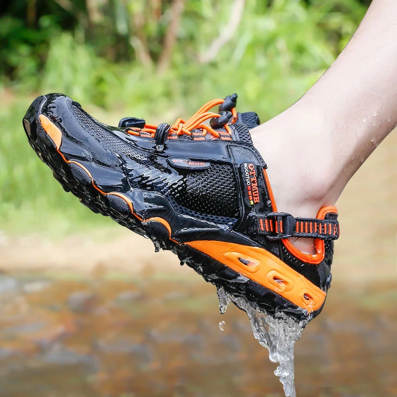 悍途溯溪鞋男速干夏季户外登山透气朔溪钓鱼防滑男鞋沙滩涉水鞋女
