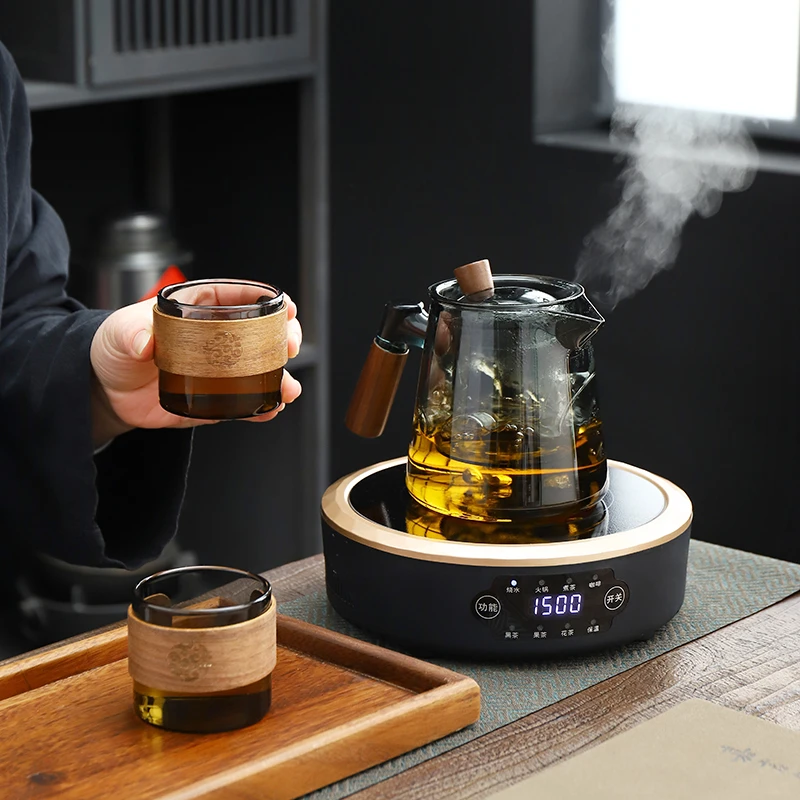 智能1500W电陶炉【质保两年@换新服务】煮茶器多功能煮茶炉围炉煮茶