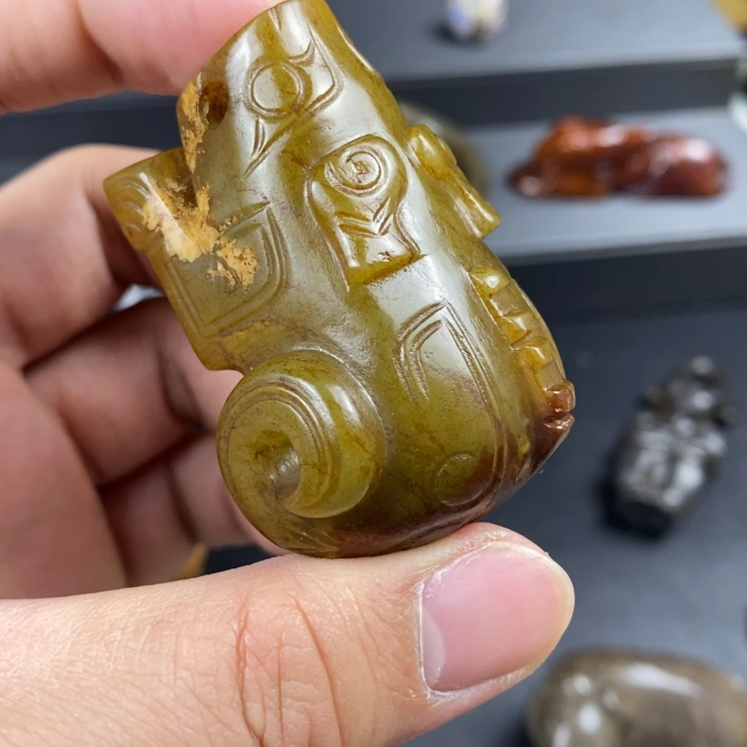 和田玉挂件未镶嵌珍**…