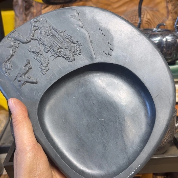 蜜安罐瓷香炉锡茶则