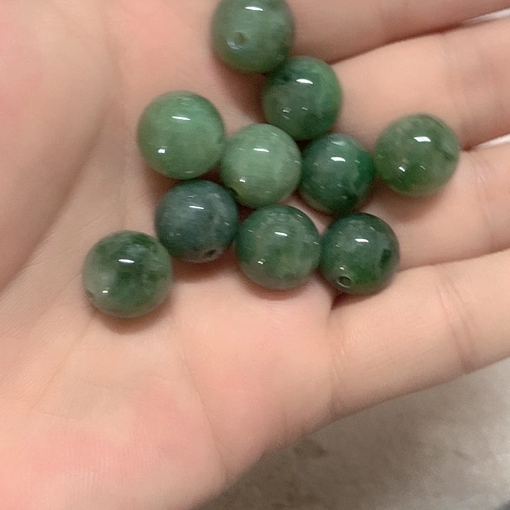 翡翠散珠天然翡翠88888