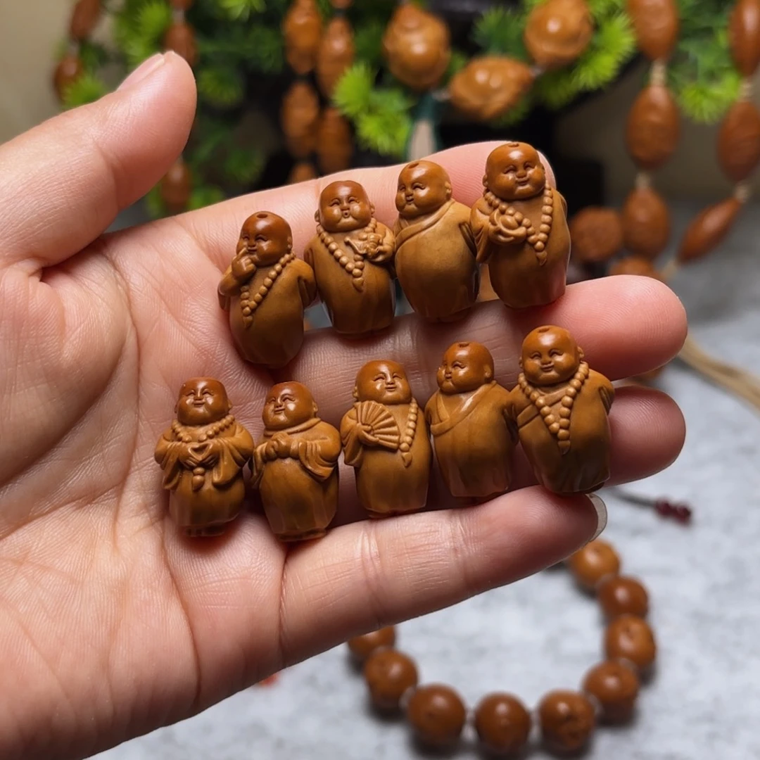 橄榄核手串/手链九小弥勒