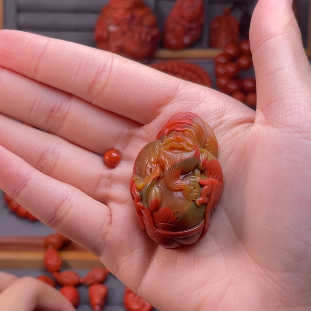 南红玛瑙未镶嵌配饰