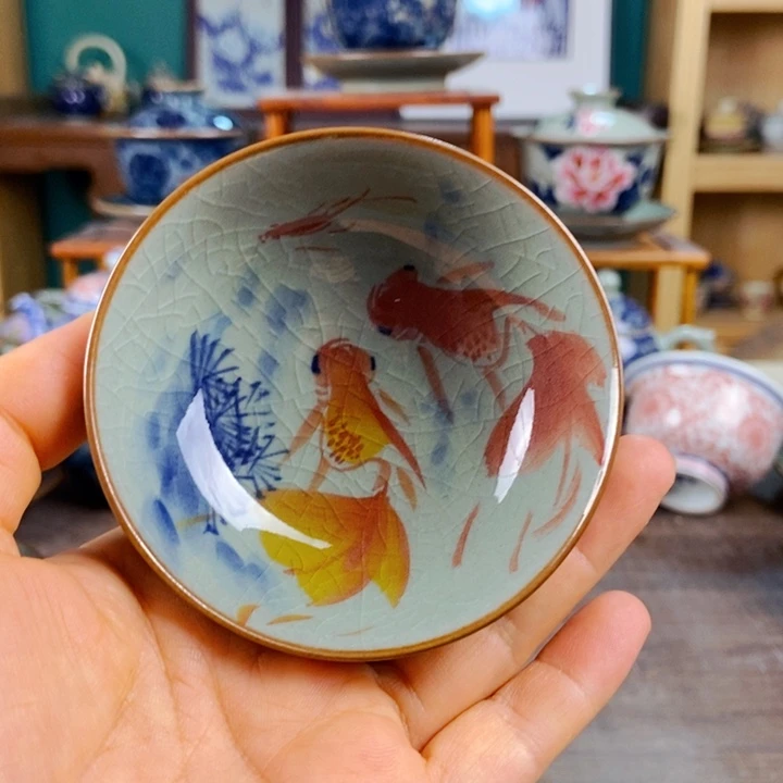瓷片手工制作工艺精湛等特点